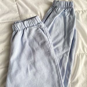 BRANDY MELVILLE light blue sweatpants